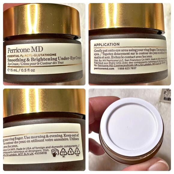 NIB Perricone MD Under-Eye Cream 15mL Reduces Dark Circles & Brightens Skin - Picture 8 of 8